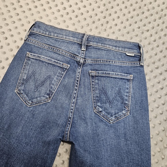 MOTHER The Insider Jeans In So Long 33" Size 25 Womens - Picture 14 of 15